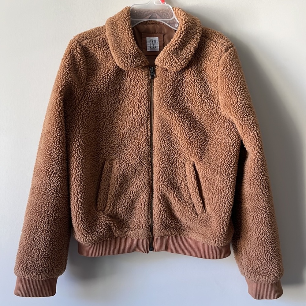 Gap kids girls sherpa jacket